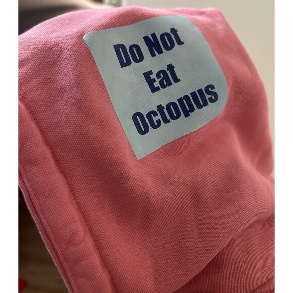 Helmut Lang Jeremy Deller Pink Hoodie Oversized Sweatshirt Reversible - S - Picture 7 of 10